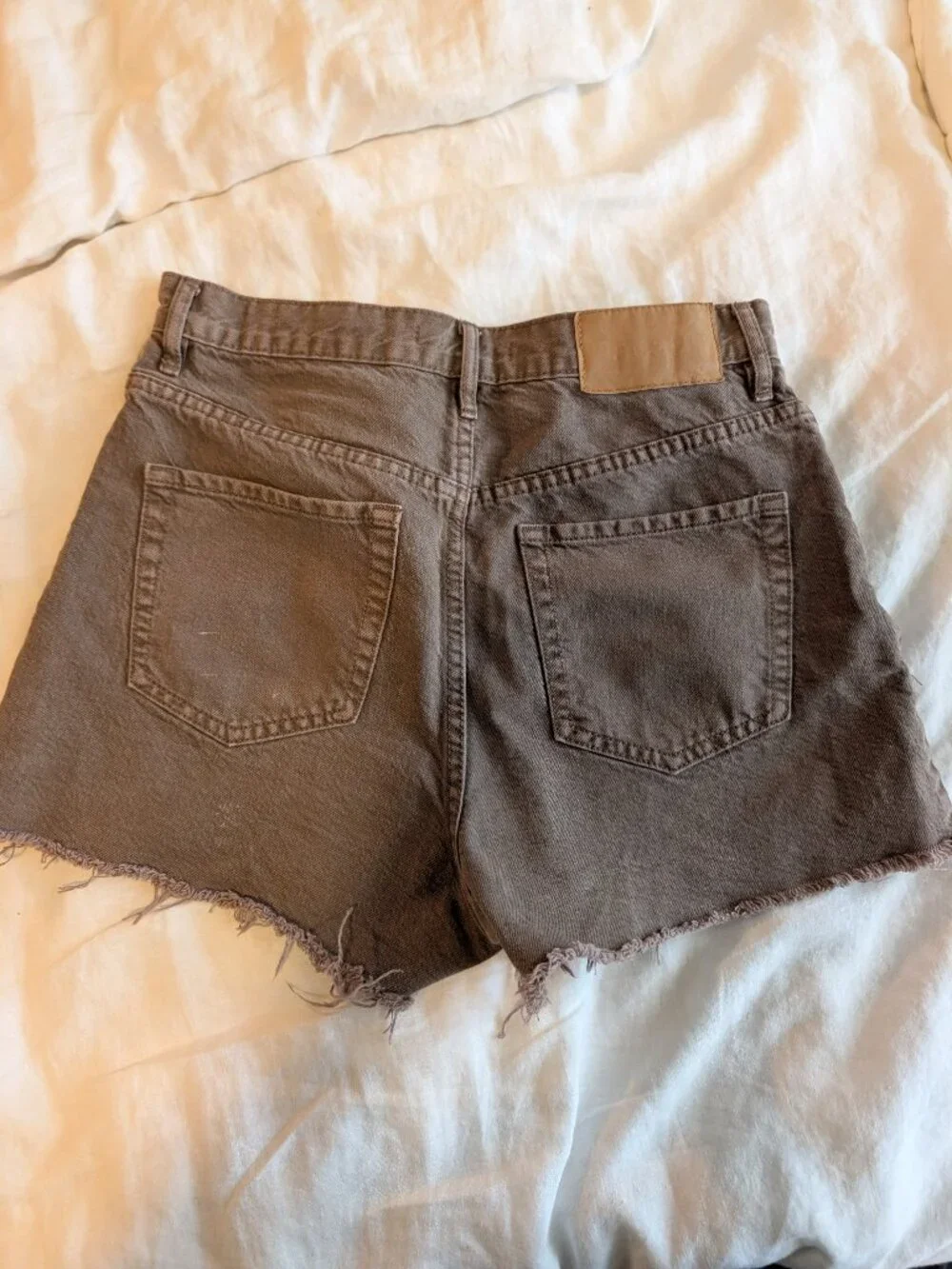 Pacsun brown denim shorts 27